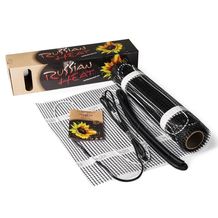 Нагревательный мини-мат двухжильный Russian Heat (7 кв.м.)
